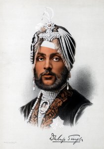 Duleep Singh, szikh uralkodó, 1890. alkotó: Petter and Galpin Cassell