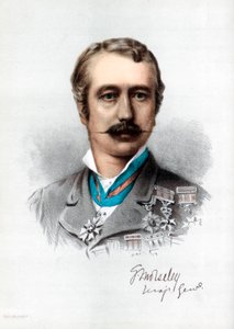 Garnet Joseph Wolseley, Wolseley 1. vikomt, ír származású brit katona, 1890 körül. alkotó: Petter and Galpin Cassell