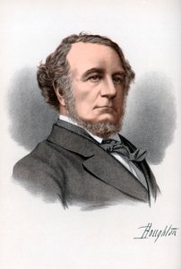Richard Monckton Milnes, 1. Baron Houghton, angol költő és politikus, 1890.