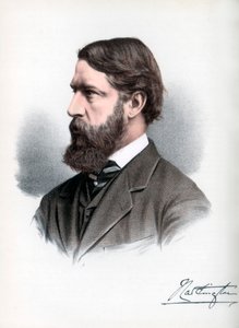 Spencer Compton Cavendish, Hartington márki, brit liberális államférfi, 1890. alkotó: Petter and Galpin Cassell