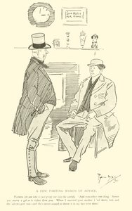 Phil May rajzfilmje az 1890-es évekből (litho) alkotó: Phil May