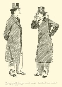 Phil May rajzfilmje az 1890-es évekből (litho) alkotó: Phil May