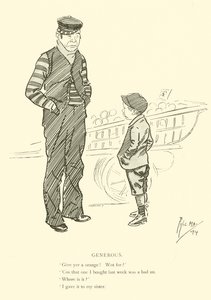 Phil May rajzfilmje az 1890-es évekből (litho) alkotó: Phil May
