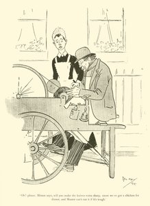 Phil May rajzfilmje az 1890-es évekből (litho) alkotó: Phil May