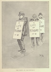 Phil May rajzfilmje az 1890-es évekből (litho) alkotó: Phil May