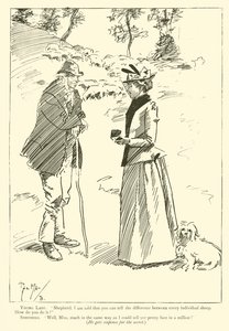 Phil May rajzfilmje az 1890-es évekből (litho) alkotó: Phil May