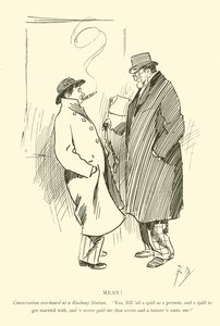 Phil May rajzfilmje az 1890-es évekből (litho) alkotó: Phil May