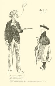 Phil May rajzfilmje az 1890-es évekből (litho) alkotó: Phil May