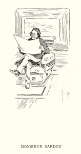 Mr. Sardou (litho) alkotó: Phil May