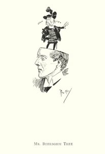 Mr Beerbohm Tree (litho) alkotó: Phil May