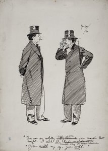Oscar Wilde és Whistler alkotó: Phil May