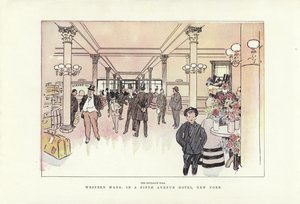 Nyugati módokon, egy Fifth Avenue Hotelben, New Yorkban alkotó: Phil May