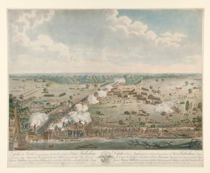 A brit hadsereg veresége (New Orleans-i csata) alkotó: Philibert Louis Debucourt