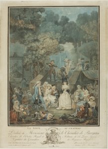 Az éjszaka a kastélyban alkotó: Philibert Louis Debucourt