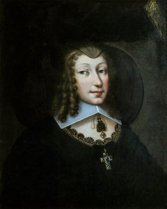 Christine Marie francia 1606-1663, Savoyai hercegnő özvegyi ruhában, 1638-1640. alkotó: Philibert Torret