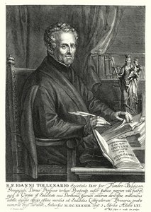 Jan de Toolenaere, flamand jezsuita (metszet) alkotó: Philip (after) Fruytiers