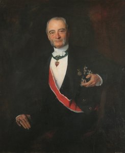 Bohuslav, Chotkow és Wognin gróf Chotek portréja 1829-1896, c. 1870. alkotó: Philip de László