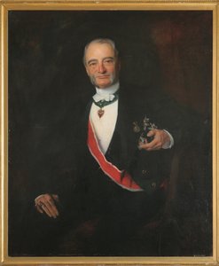 Bohuslav, Chotkow és Wognin gróf Chotek portréja 1829-1896, c. 1870.