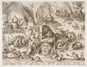 Avarice Avaritia A hét halálos bűn sorozatból, 1558.