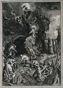 Krisztus feltámadása alkotó: Philip Galle