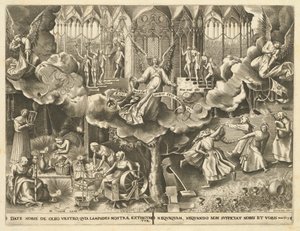 Példabeszéd a bölcs és ostoba szüzekről alkotó: Philip Galle, after Pieter Bruegel the Elder