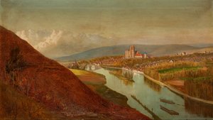 Sens from the Vineyards, 1863 alkotó: Philip Gilbert Hamerton