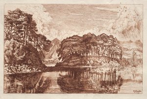 A tó, 1875. alkotó: Philip Gilbert Hamerton