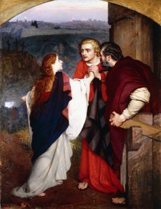 Mária Magdolna hírt ad a tanítványoknak a feltámadásról, 1860