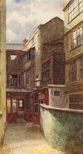 Dicks kávéház, Fleet Street, 1899 alkotó: Philip Norman