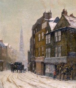 „Drury Court a St Mary-le-Strand templommal”, 1880