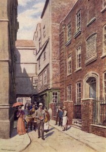 A Bishopsgate bejárata a Great St Helens felől, 1890