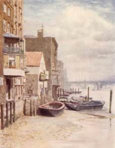 Régi épületek a St Pauls mólóból, 1894