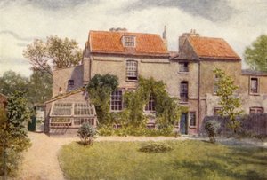 Sandford Manor House a hátsó kertből, 1898