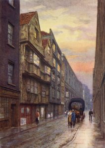 Wych Street, Strand, északnyugatra nézve, 1901