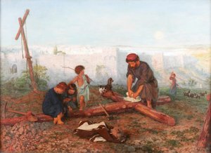 Ahol keresztre feszítették, 1862 alkotó: Philip Richard Morris