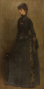 Lady in Grey: Mrs Montgomery (olaj, vászon) alkotó: Philip Wilson Steer