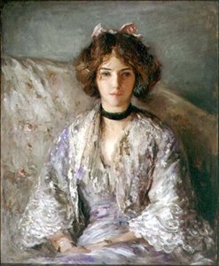 Ethel Warwick kisasszony portréja (olaj, vászon)