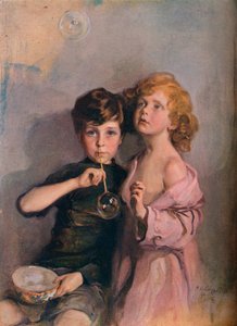 Gyermekeim, István és Pál, 1910.