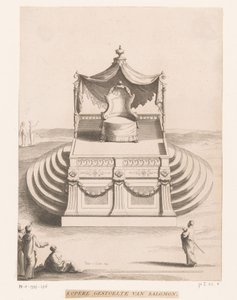 Salamon réz trónja Salomon rézszékei (cím a tárgyon) alkotó: Philip van Gunst