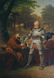 Jelenet Goethe Götz von Berlichingen című művéből alkotó: Philipp Foltz
