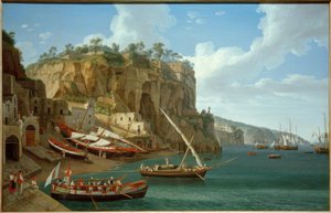 J.Ph. Hackert, Marina Piccola, Sorrent / Gem., 1794