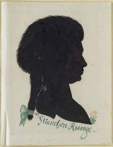 Stienchen Runge, 789 (indiai tinta és WC papíron) alkotó: Philipp Otto Runge