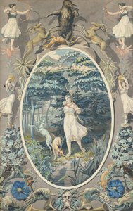 A vadászat öröme, 1808-9 (toll és WC papíron)