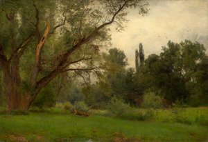 A Kleinheubach am Main parkjában alkotó: Philipp Röth