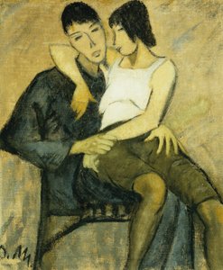ülő pár; Ülő pár, 1920 körül