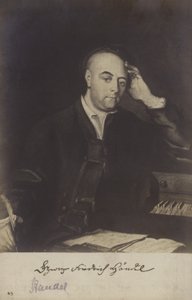 George Friedrich Händel portréja