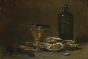 Csendélet osztrigával, 1875-1877