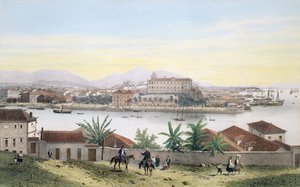 Rio de Janeiro (színes litográfia) alkotó: Philippe and Ciceri Eugene Benoist