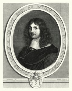 Jean-Baptiste Colbert, francia államférfi (metszet) alkotó: Philippe de (after) Champaigne