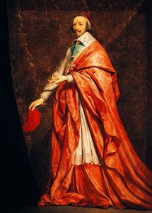 Armand-Jean du Plessis portréja (Párizs alkotó: Philippe de Champaigne